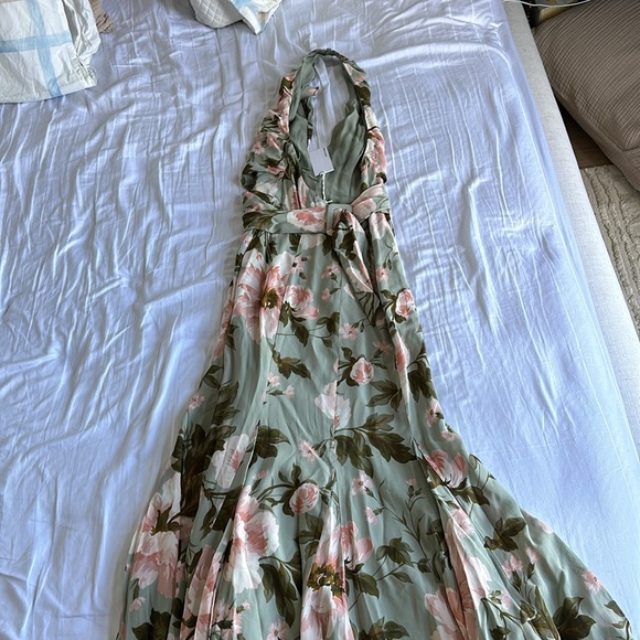 Reformation Ezria Dress in Fauna - Picture 16 of 17